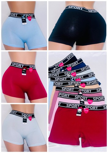Lot boyshort sport boxers - 6-12,